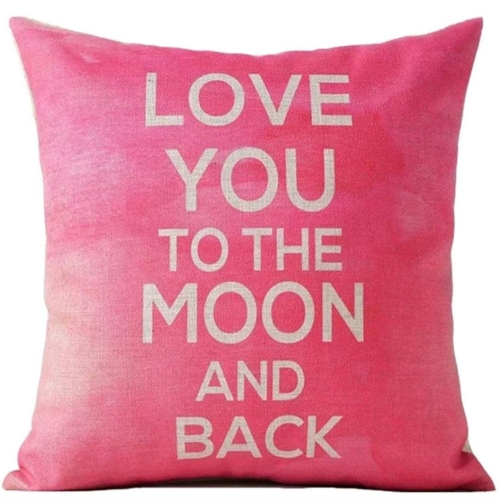 Love You To The Moon And Back Throw Pillow